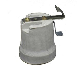 Socate de porcelana rosca E27 modelo 11 amperios Semilic