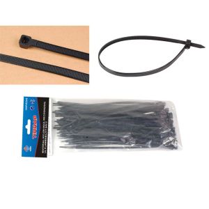 Tirrap negro 4,80 x 400 mm 100 unidades Gdeseo