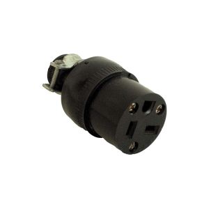 Conector redondo con abrazadera metálica 20 a 250 v 2p 3w Eagle