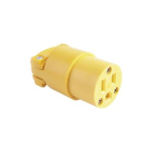 Conector con abrazadera nema 515 15a 125v amarillo Eagle