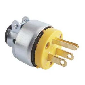 Enchufe blindado con abrazadera metálica nema 515 15a 125v Eagle