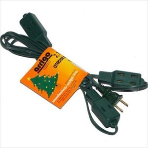 EXT. NAVIDAD SPT 2x20 AWG, 9 TOMAS, VERDE, 3MTS. ARRIGO BY FERREINOX