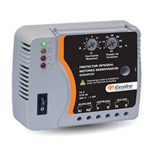 Arrancador integral para motores monofásicos 120 voltios Exceline
