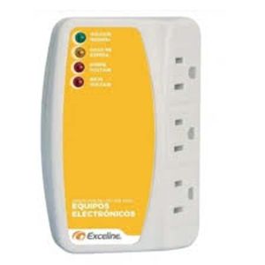 Protector para equipos electrónicos 120 voltios Exceline
