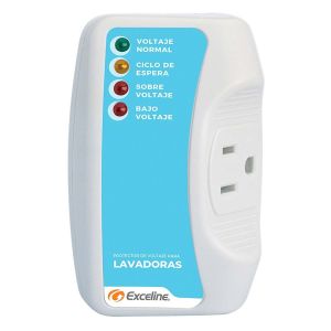 Protector para lavadoras enchufable 120 voltios Exceline