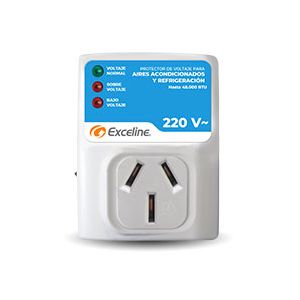 Protector para aire acondicionado y refrigeración enchufable toma china 220 voltios Exceline