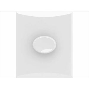 Dimmer 600w 125v blanco linea plata Eagle
