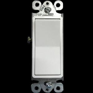 Interruptor sencillo de palanca 3 vias blanco decor Eagle