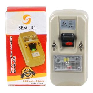 Interruptor 602 26 Amperios Semilic