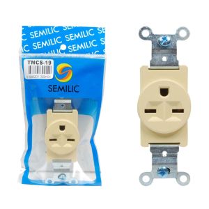 Tomacorriente para empotrar tipo chino Semilic