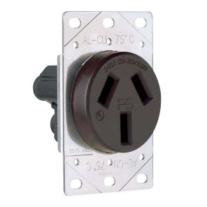 Tomacorriente trifásico industrial para empotrar Semilic