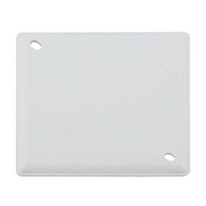 Tapa ciega cuadrada PVC conduit 4 x 4" blanco Tubrica