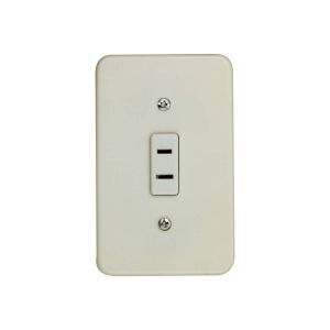 Tomacorriente simple de empotrar Wequp