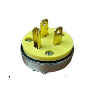 ENCHUFE METALICO POLARIZADO CON TIERRA. WEQUP