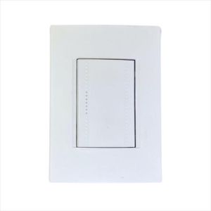 INTERRUPTOR SIMPLE 3 VÍAS BLANCO CON LUZ PILOTO LINEA LIVING LIGHT. BTICINO