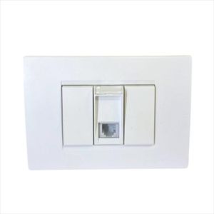 TOMA TELÉFONO RJ11 BLANCO LINEA LIVING LIGHT. BTICINO