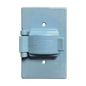 Placa plástica sencilla para intemperie Eagle