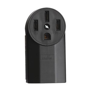 Tomacorriente superficial nema 1450 50a 125 - 250 v negro Eagle