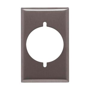 Placa metálica acero inoxidable 30/50a Eagle