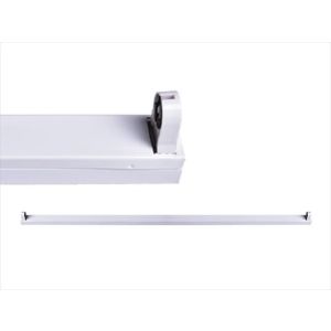BASE PARA TUBO LED T8 DE 240CM. RCA