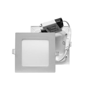 PANEL LED CUADRADO EMPOTRABLE 6W LUZ BLANCA. AXUM