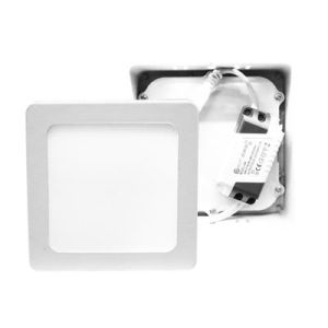 PANEL LED CUADRADO SUPERFICIAL 6W LUZ BLANCA. AXUM