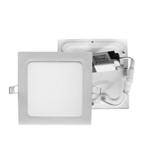PANEL LED CUADRADO EMPOTRABLE 9W LUZ BLANCA. AXUM