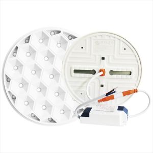 PANEL LED CIRCULAR TIPO COLMENA 18W LUZ BLANCA. AXUM