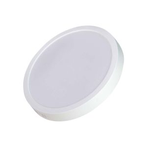 Panel LED redondo superficial luz blanca 24W RCA
