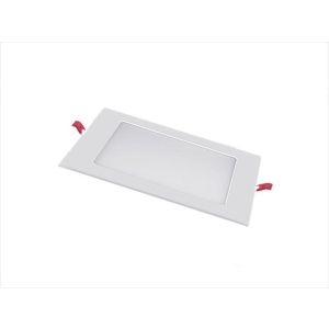 Panel LED cuadrado empotrable luz blanca 12W RCA
