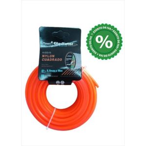 NYLON PARA DESMALEZADORA 3.3MM X 15M. GLADIATOR