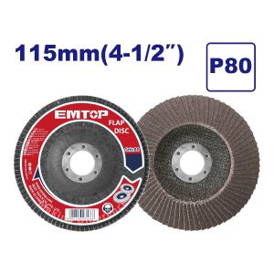 Disco flap 4 1/2" G80 Emtop