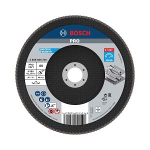Disco flap x571 para metal 7" g80 Bosch