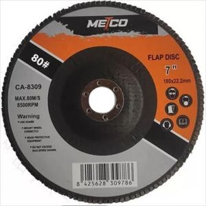 DISCO FLAP 7" #80. METCO