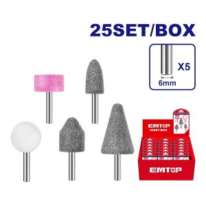 Puntas para mototool 5 piezas Emtop