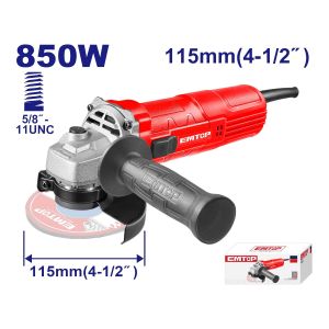 Esmeril angular a cable 4 1/2" 850W Emtop