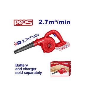 Soplador inalámbrico de mano Emtop