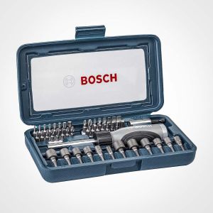 Juego de puntas de atornillar y dados 46 piezas Bosch