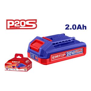 Batería de litio 2.0 ah P20S Emtop