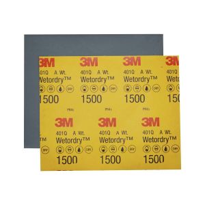 Papel de lija agua grano 1500 401Q 3M