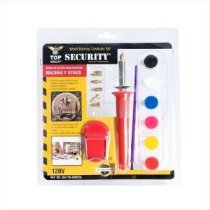 JUEGO DE CAUTIN PARA DECORACION LAPIZ 30W. SECURITY