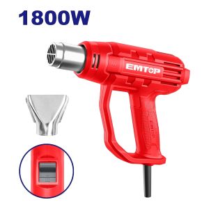 Pistola de calor a cable 120 v 1800 w Emtop