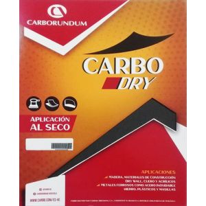 PAPEL DE LIJA AL SECO GRANO180. CARBODRY