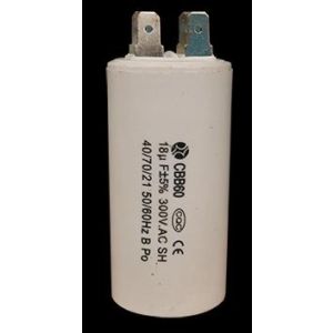 CAPACITOR PARA BOMBA DE 1/2 HP 18UF QB60. WEQUP