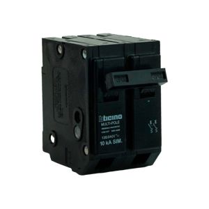 Breaker superficial 2x100 amp tv20100 línea tibra Bticino