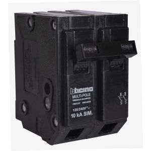 Breaker empotrar 2x60 amp 8902/60 línea tiven Bticino