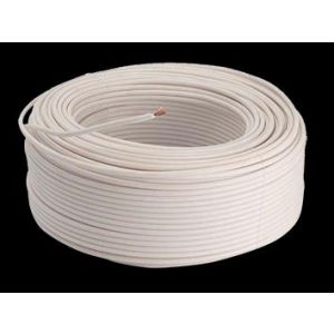 Cable THW 4 AWG blanco 100 m Iconel