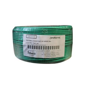 CABLE 2.5 MM2 VERDE 50M. PROTONIC