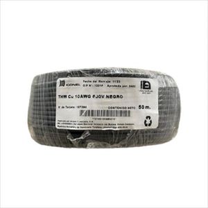 CABLE THW 10 AWG NEGRO 50M. ICONEL