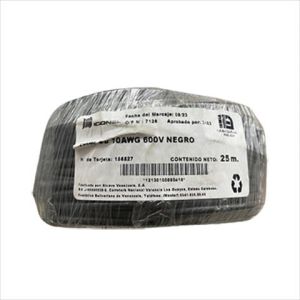 CABLE THW 10 AWG NEGRO 25M. ICONEL